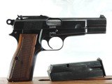 PRISTINE, BELGIAN ARMY P.35 BROWNING HI-POWER, CAL. 9MM, SER. 20885. G.I. BRING BACK!! - 5 of 15