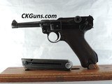 MAUSER P.08 LUGER "S/42", CAL. 9MM, SER 5938i, RACK QUEEN!!!! - 1 of 14
