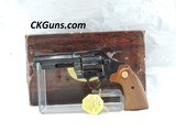 UNFIRED COLT DIAMONDBACK, CAL. .38 SPECIAL, 4" BARREL.SER. P01346. MFG. 1981. PRISTINE!!!!! - 1 of 17
