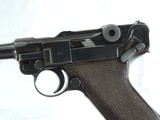 KRIEGHOFF/ MAUSER LUGER, (CODE 42) P.08, CAL. 9MM, SER. 6313k, DATED 1940. VERY RARE!! - 3 of 12