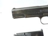 SCARCE REMINGTON RAND FIRST VARIATION, CAL. .45ACP. ,SER. 938519. MFG. LATE 1942. BEEN THERE AND DONE THAT!!! - 6 of 12