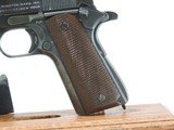 SCARCE REMINGTON RAND FIRST VARIATION, CAL. .45ACP. ,SER. 938519. MFG. LATE 1942. BEEN THERE AND DONE THAT!!! - 8 of 12