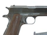 SCARCE REMINGTON RAND FIRST VARIATION, CAL. .45ACP. ,SER. 938519. MFG. LATE 1942. BEEN THERE AND DONE THAT!!! - 3 of 12
