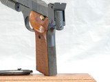 PRISTINE, HIGH STANDARD SUPERMATIC 107 CAL. .22LR, 7" BARREL, SER. 2074334. MFG. HAMDEN, CT. - 10 of 13