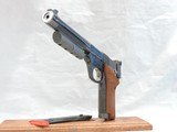 PRISTINE, HIGH STANDARD SUPERMATIC 107 CAL. .22LR, 7" BARREL, SER. 2074334. MFG. HAMDEN, CT. - 9 of 13