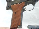 PRISTINE, HIGH STANDARD SUPERMATIC 107 CAL. .22LR, 7" BARREL, SER. 2074334. MFG. HAMDEN, CT. - 4 of 13