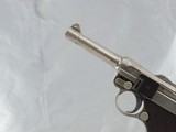 GORGEOUS NICKEL DWM MDL. P.08 CAL. .30 LUGER SER. 81996 - 4 of 14