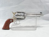 RUGER VAQUERO, STAINLESS, CAL..44, SER. 56-46041. - 5 of 12