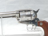 RUGER VAQUERO, STAINLESS, CAL..44, SER. 56-46041. - 3 of 12