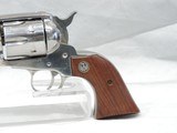 RUGER VAQUERO, STAINLESS, CAL..44, SER. 56-46041. - 4 of 12