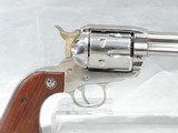 RUGER VAQUERO, STAINLESS, CAL..44, SER. 56-46041. - 7 of 12