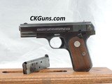 VIRGINAL, COLT 1908 CAL. .380 ACP, SER. 90888, MFG 1928. A VIRGINAL "SAFE QUEEN" LITERALLY!!! - 1 of 12