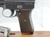 WOW! MAUSER 1910/1914 SECOND VARIATION CAL. .25 ACP SER. 234954. DESK QUEEN!! - 8 of 12