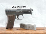 WOW! MAUSER 1910/1914 SECOND VARIATION CAL. .25 ACP SER. 234954. DESK QUEEN!! - 1 of 12