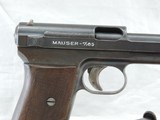 MAUSER 1914 FOURTH VARIATION CAL. .32 ACP SER. 291128. POST WAR BEAUTY!! - 3 of 11