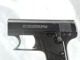 VERY RARE, LIGNOSE EINHAND. 3A, CAL. .25 ACP, SER. 39304. PRISTINE 3A NIGHT TABLE QUEEN!!! - 3 of 9