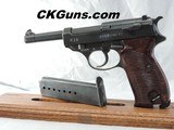 MINTY, WALTHER AC 45, CAL. 9MM, SER. 8855, THIS VERY EARLY 45 "RACK QUEEN"!!!!! - 1 of 12