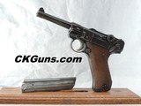 SCARCE, MAUSER LUGER "G DATE" P.08, CAL. 9MM, SER.3779b. "G DATE"!!! - 1 of 14