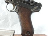 FINE DWM LUGER P.08, CAL.9MM, SER. 2074e,  VAULT QUEEN!! - 2 of 14