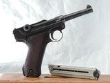 FINE DWM LUGER P.08, CAL.9MM, SER. 2074e,  VAULT QUEEN!! - 5 of 14