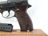 PRISTINE, WALTHER P.38, BYF 44, CAL. 9MM, SER.3085b, - 2 of 12