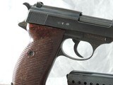 PRISTINE, WALTHER P.38, BYF 44, CAL. 9MM, SER.3085b, - 7 of 12