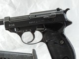 WOW, WALTHER P-38, (AC/44),  CAL. 9MM, SER. 6662j. LATE WAR BEAUTY!!!! - 3 of 13