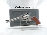 STUNNING BOXED RUGER MDL. NEW MODEL SINGLE SIX CAL. .22 LR SER. 264-784XX - 1 of 12