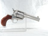 UNIQUE UBERTI MDL. THUNDERER 1873 SINGLE ACTION ARMY BISLEY CAL. .45 COLT SER. N029XX - 5 of 12