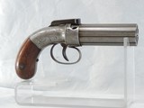UNUSUAL, ALLEN & THURBER MDL. 1837 PEPPERBOX, CAL. 30. SER. 235.  MFG. WORCESTER, MA. - 4 of 11