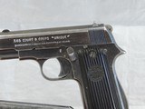 NAZI, FRENCH "UNIQUE", KREIGSMODEL, CAL 7.65, SERIAL 753I9. - 8 of 17
