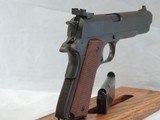 UNFIRED REMINGTON RAND/COLT U.S. "NATIONAL MATCH" 1911A1, CAL. .45 ACP, SER. 1503214. FRAME MFG. 1944. - 9 of 14