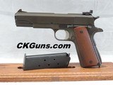 UNFIRED REMINGTON RAND/COLT U.S. "NATIONAL MATCH" 1911A1, CAL. .45 ACP, SER. 1503214. FRAME MFG. 1944. - 1 of 14