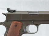 UNFIRED REMINGTON RAND/COLT U.S. "NATIONAL MATCH" 1911A1, CAL. .45 ACP, SER. 1503214. FRAME MFG. 1944. - 7 of 14