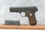 UNFIRED U.S. COLT OFFICER'S MODEL 1903 PISTOL, CAL. .32 ACP, SER. 569711. PRISTINE BEAUTY!!!! - 2 of 18