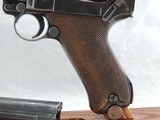 PRISTINE, MAUSER (LUGER) P-08, "42", CAL. 9MM, SER. 7227  MFG. 1940. - 4 of 14