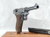 PRISTINE, MAUSER (LUGER) P-08, "42", CAL. 9MM, SER. 7227  MFG. 1940. - 9 of 14