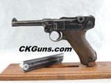 WOW! MAUSER P.08, LUGER (BYF/ 42),CAL. 9MM, SER. 1530. A GREAT OPPORTUNITY!!! - 1 of 14