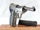 RARE MAUSER TWO TONE POLICE (BYF/44), P-38, ,CAL. 9MM, SER. 5625 c. MFG. 1944 - 9 of 14