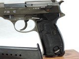 RARE MAUSER TWO TONE POLICE (BYF/44), P-38, ,CAL. 9MM, SER. 5625 c. MFG. 1944 - 4 of 14