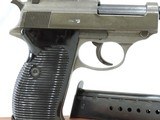 RARE MAUSER TWO TONE POLICE (BYF/44), P-38, ,CAL. 9MM, SER. 5625 c. MFG. 1944 - 8 of 14