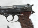 PRISTINE, WALTHER P.38, BYF 44, CAL. 9MM, SER. 5959x, MFG. 1944. - 3 of 14