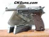 WOW, WALTHER P-38, RIG (AC/44),  CAL. 9MM, SER. 6354g. - 1 of 14