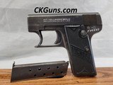VERY RARE, LIGNOSE EINHAND 3A, CAL. .25 ACP, SER. 39304. - 1 of 11