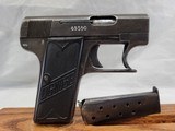 VERY RARE, LIGNOSE EINHAND 3A, CAL. .25 ACP, SER. 39304. - 4 of 11