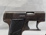 VERY RARE, LIGNOSE EINHAND 3A, CAL. .25 ACP, SER. 39304. - 6 of 11