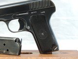 AWESOME TOKAREV TT 33, "RIG"  MFG.1936, CAL. 7.62, SER.36720. BEAUTIFUL OFFICER'S PARADE QUEEN!!!! - 3 of 15