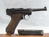 MAUSER LUGER P.08, (BYF/42), CAL. 9MM, SER. 7327k. HERE'S A GREAT CHANCE AT A MODEST PRICE!!!! - 5 of 14