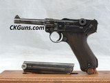 MAUSER LUGER P.08, (BYF/42), CAL. 9MM, SER. 7327k. HERE'S A GREAT CHANCE AT A MODEST PRICE!!!! - 1 of 14