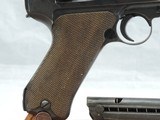 MAUSER LUGER P.08, (BYF/42), CAL. 9MM, SER. 7327k. HERE'S A GREAT CHANCE AT A MODEST PRICE!!!! - 6 of 14